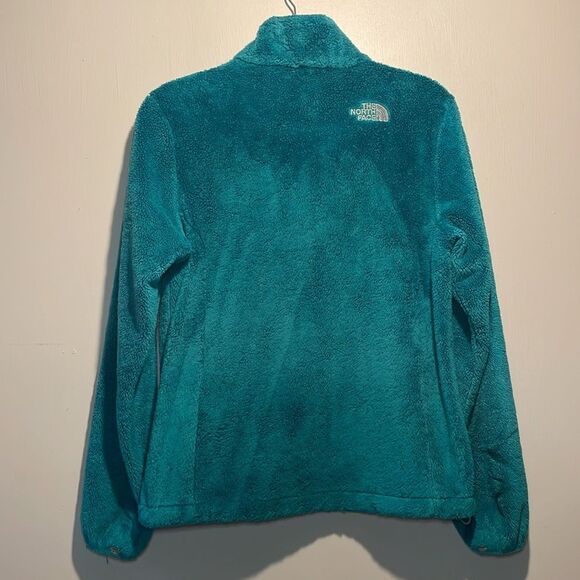 The North Face- Osito Fleece Jacket in Teal Blue- Size Medium - Picture 6 of 13